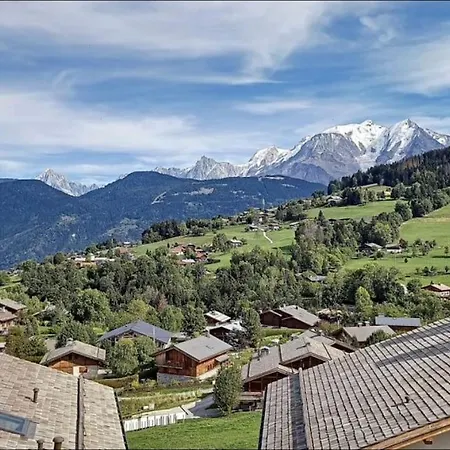 Renovated Flat Facing Mont Blanc Apartment Combloux