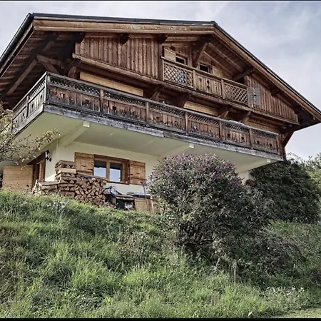 Renovated Flat Facing Mont Blanc Apartment Combloux