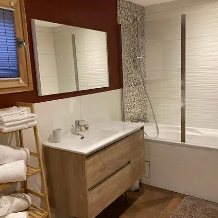 Apartmán Spacious Flat Facing Mont Blanc Combloux