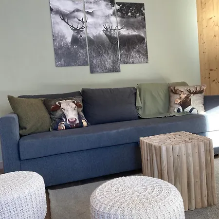 Renovated Flat Facing Mont Blanc Combloux