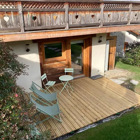 Renovated Flat Facing Mont Blanc Apartment Combloux