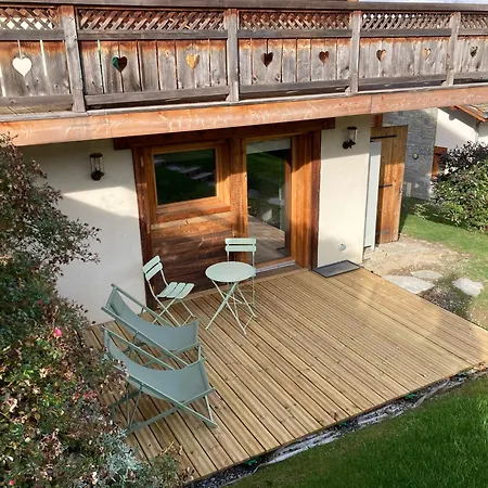 Spacious Flat Facing Mont Blanc Apartmán Combloux