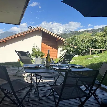Spacious Flat Facing Mont Blanc *