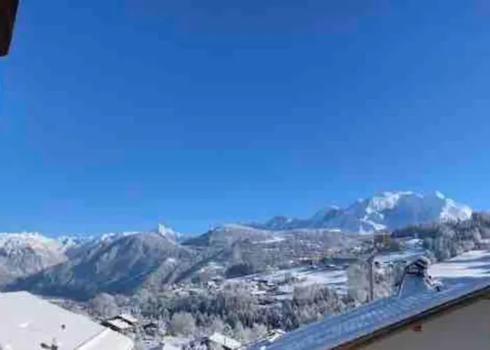 Renovated Flat Facing Mont Blanc Apartament *