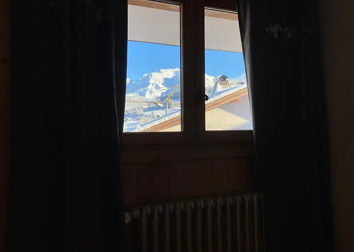 アパート Renovated Flat Facing Mont Blanc