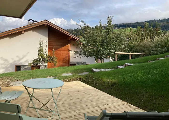 公寓 Renovated Flat Facing Mont Blanc