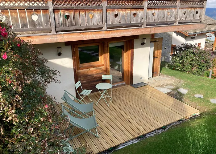 Renovated Flat Facing Mont Blanc 公寓 孔布卢
